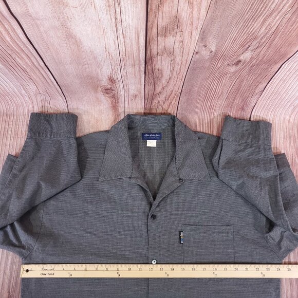 Vintage Blue Collar BC Ethic Mens XL Button Up Long Sleeve Shirt Made in USA - Picture 11 of 12